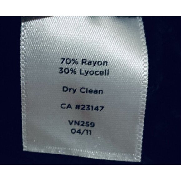 Talbots Womens Medium Sleeveless Sequin Tank Top Black Lined Stretch - Picture 6 of 7